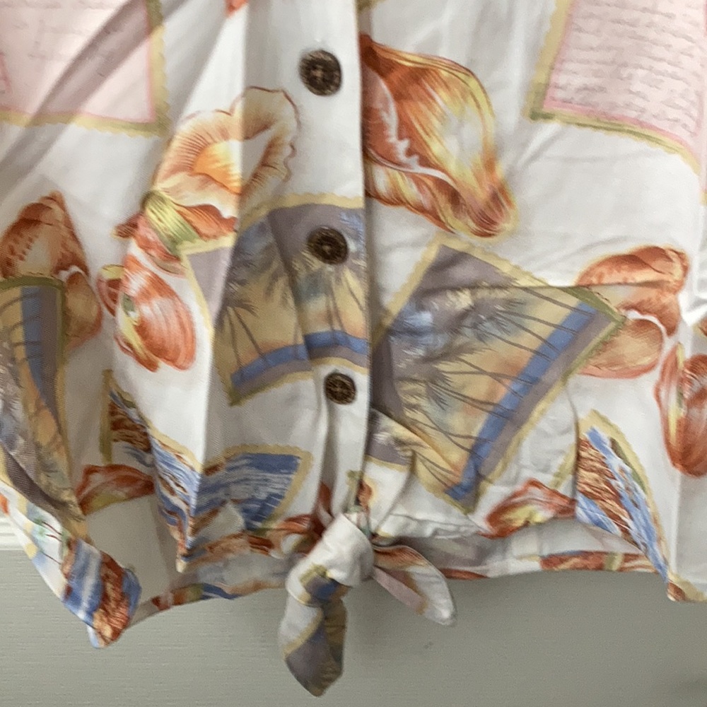 FINAL MARKDOWN Ladies’ Caribbean Joe Blouse (M) - Picture 3 of 4
